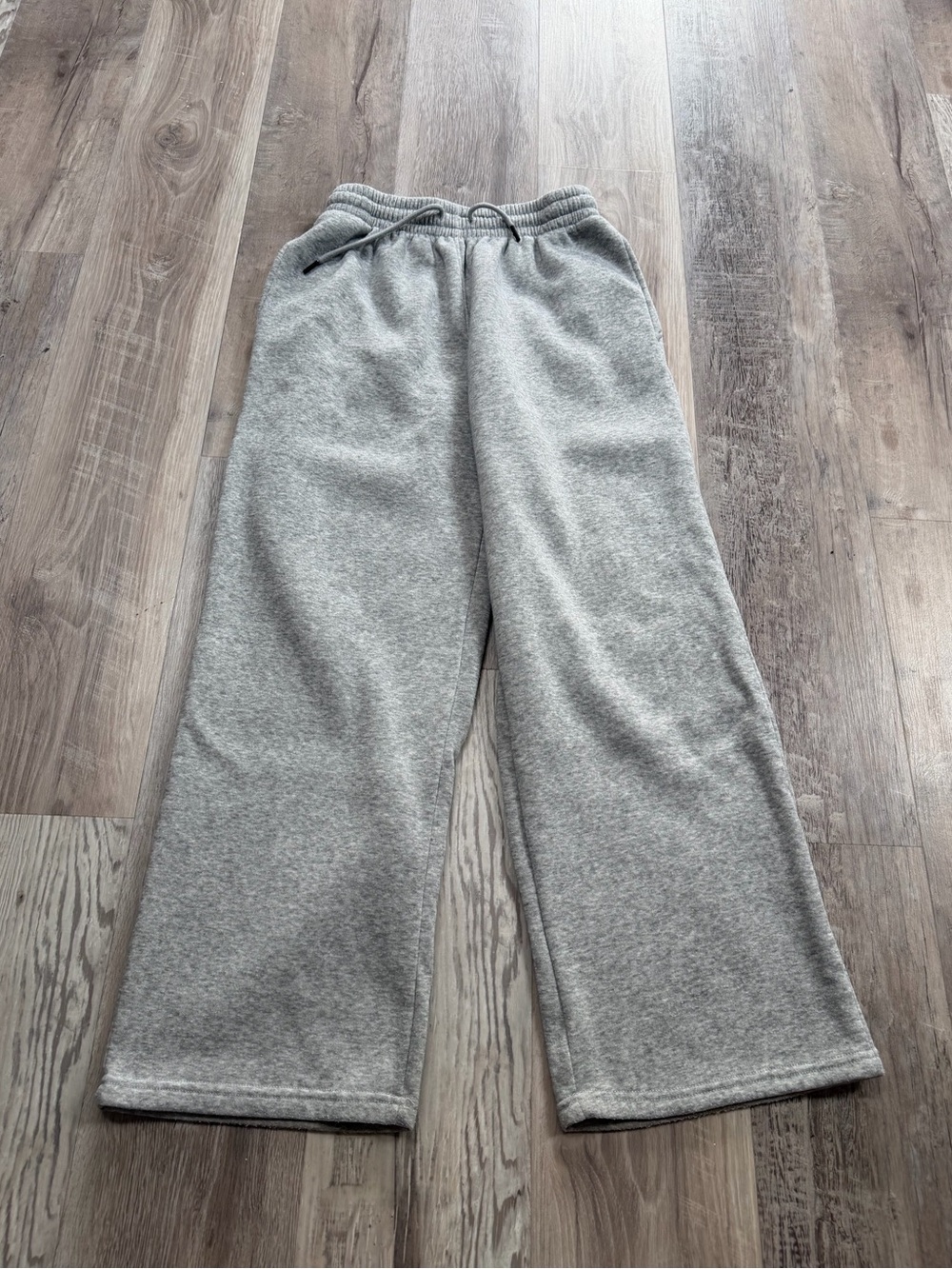 Gray Fleece Lounge Pants